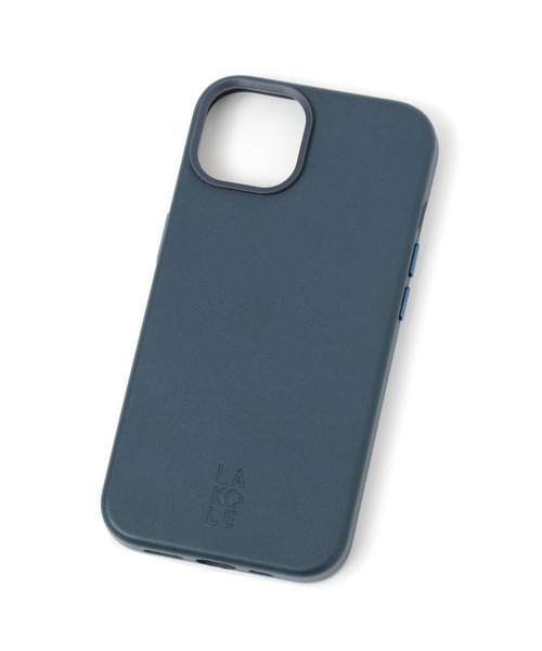 LAKOLE（ラコレ）の「シンプルフェイクレザーiPhoneケース / 102387（スマホケース/カバー・レディース・その他1/カーキ/ベージュ/ブラック/ネイビー・SMALL/X-SMALL）」の4枚目の写真