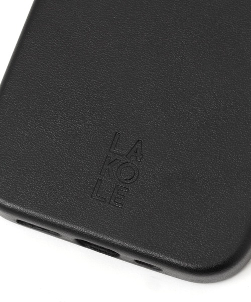 LAKOLE（ラコレ）の「シンプルフェイクレザーiPhoneケース / 102387（スマホケース/カバー・レディース・その他1/カーキ/ベージュ/ブラック/ネイビー・SMALL/X-SMALL）」の12枚目の写真