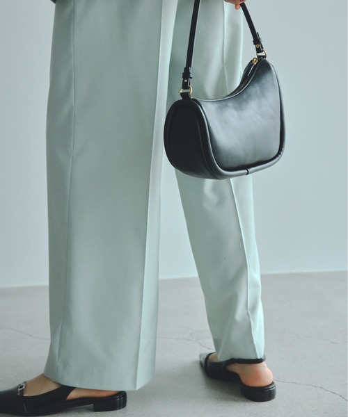 Mila Owen(ミラオーウェン)の「ビジューベルトフラットパンプス(パンプス・レディース・チェック/ライム/ブラック・36/37/38)」の4枚目の写真