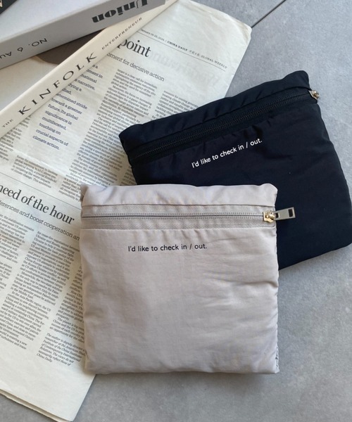 sakishimatokyo（サキシマトーキョー）の「【軽量】ポケッタブルボストンバッグ（ボストンバッグ・レディース・グレー/ベージュ/ブラック・FREE）」の20枚目の写真