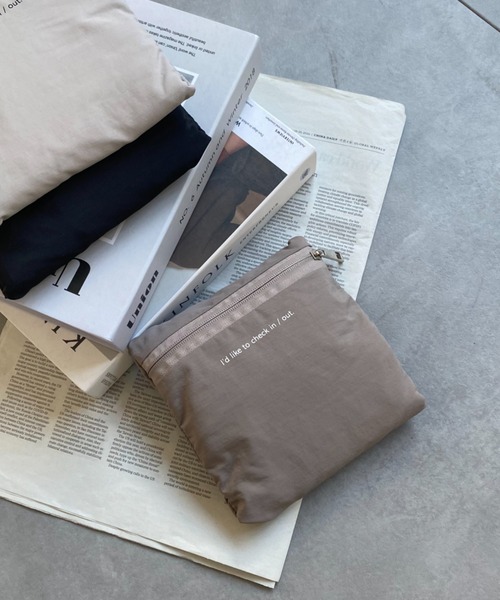 sakishimatokyo（サキシマトーキョー）の「【軽量】ポケッタブルボストンバッグ（ボストンバッグ・レディース・グレー/ベージュ/ブラック・FREE）」の21枚目の写真