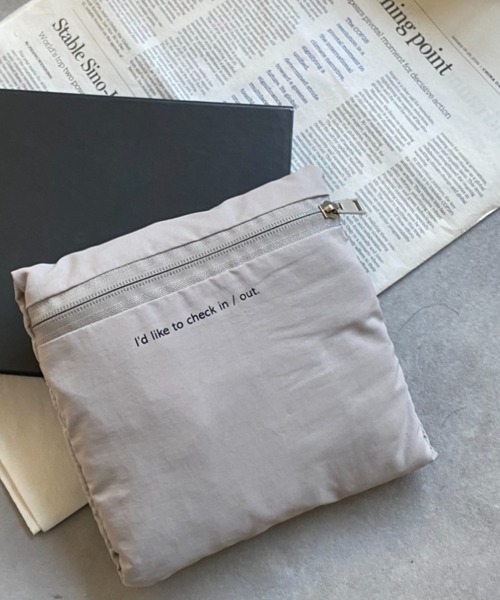 sakishimatokyo（サキシマトーキョー）の「【軽量】ポケッタブルボストンバッグ（ボストンバッグ・レディース・グレー/ベージュ/ブラック・FREE）」の10枚目の写真