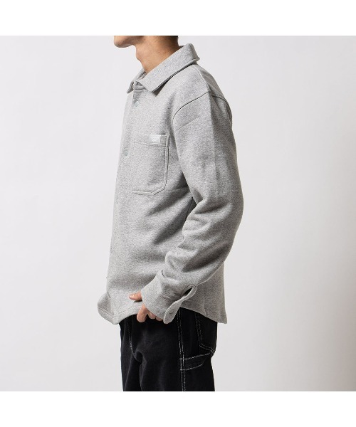 Reebok（リーボック）の「クラシック フリース オーバーシャツ / CL WDE FLC OVERSHIRT（その他トップス・メンズ・グレー・LARGE/MEDIUM/SMALL/XX-LARGE/X-LARGE）」の2枚目の写真