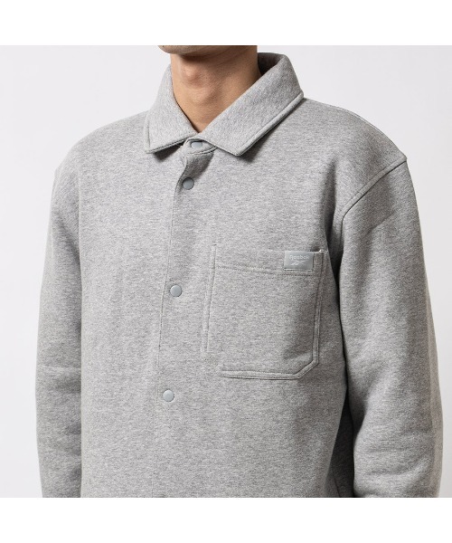 Reebok（リーボック）の「クラシック フリース オーバーシャツ / CL WDE FLC OVERSHIRT（その他トップス・メンズ・グレー・LARGE/MEDIUM/SMALL/XX-LARGE/X-LARGE）」の4枚目の写真
