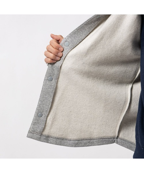 Reebok（リーボック）の「クラシック フリース オーバーシャツ / CL WDE FLC OVERSHIRT（その他トップス・メンズ・グレー・LARGE/MEDIUM/SMALL/XX-LARGE/X-LARGE）」の6枚目の写真