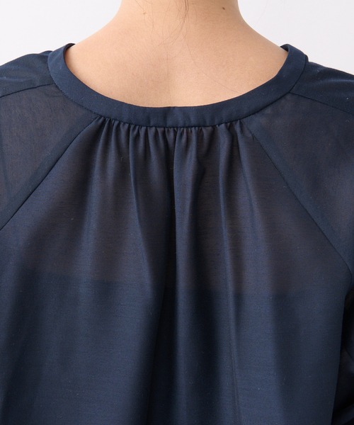 RIVE DROITE(リヴドロワ)の「ラッフルスリーブブラウス(シャツ/ブラウス・レディース・ベージュ/カーキ/ネイビー・FREE)」の16枚目の写真