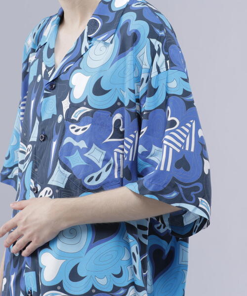 MANASTASH（マナスタッシュ）の「MANASTASH/マナスタッシュ/MANALOHA SHIRTS '24/マナロハシャツ（シャツ/ブラウス・メンズ・その他2/ネイビー/その他3/ホワイト・S/M/L/XL）」の21枚目の写真