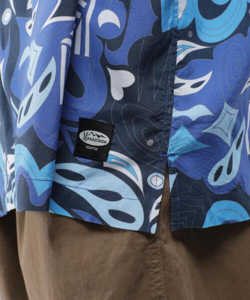 MANASTASH（マナスタッシュ）の「MANASTASH/マナスタッシュ/MANALOHA SHIRTS '24/マナロハシャツ（シャツ/ブラウス・メンズ・その他2/ネイビー/その他3/ホワイト・S/M/L/XL）」の20枚目の写真