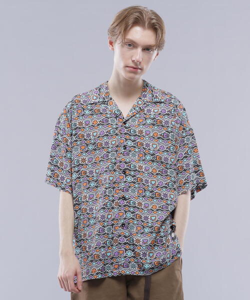 MANASTASH（マナスタッシュ）の「MANASTASH/マナスタッシュ/MANALOHA SHIRTS '24/マナロハシャツ（シャツ/ブラウス・メンズ・その他2/ネイビー/その他3/ホワイト・S/M/L/XL）」の13枚目の写真