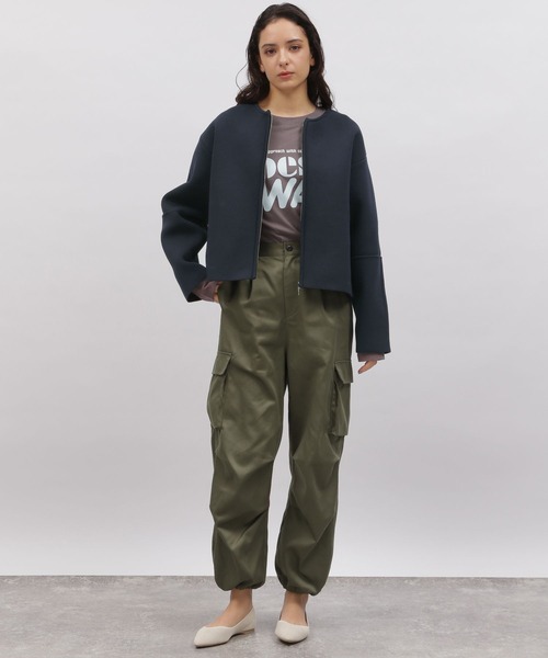 LAKOLE（ラコレ）の「ツイルカーゴパンツ / 106418（カーゴパンツ・レディース・カーキ/ブラック/ベージュ・MEDIUM/SMALL）」の21枚目の写真