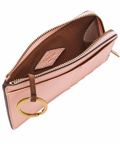 美品 FOSSIL ピンク レザー ハンドバッグ ほぼ美品 Fossil フォッシル