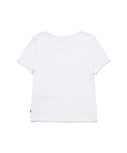 Levi's(リーバイス)の「Levi's/リーバイス DREAMY Tシャツ ホワイト WHITE(Tシャツ/カットソー・レディース・マルチ・M/S/XS)」の2枚目の写真