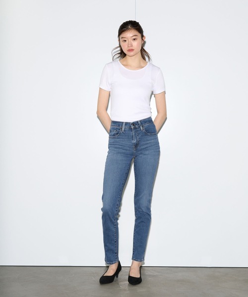 Levi's(リーバイス)の「Levi's/リーバイス DREAMY Tシャツ ホワイト WHITE(Tシャツ/カットソー・レディース・マルチ・M/S/XS)」の18枚目の写真