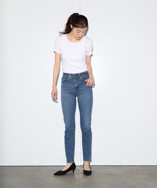 Levi's(リーバイス)の「Levi's/リーバイス DREAMY Tシャツ ホワイト WHITE(Tシャツ/カットソー・レディース・マルチ・M/S/XS)」の19枚目の写真