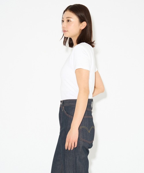 Levi's(リーバイス)の「Levi's/リーバイス DREAMY Tシャツ ホワイト WHITE(Tシャツ/カットソー・レディース・マルチ・M/S/XS)」の9枚目の写真