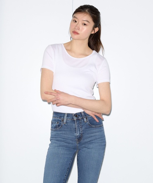 セール】Levi's/リーバイス DREAMY Tシャツ ホワイト WHITE（T