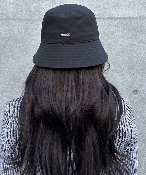 ENVYM（アンビー）の「2WAYバケットハット（ハット・レディース・ブラック/ベージュ・FREE）」の9枚目の写真