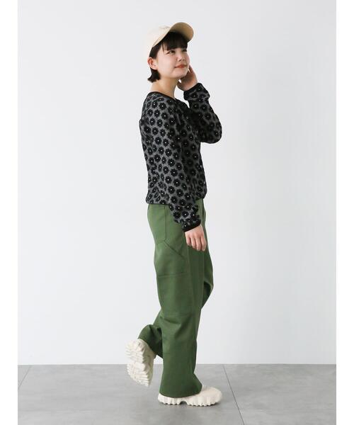 ehka sopo（エヘカソポ）の「花膨れジャカードリングドットカーディガン（カーディガン/ボレロ・レディース・ブラック/グリーン/ブルー・F）」の15枚目の写真