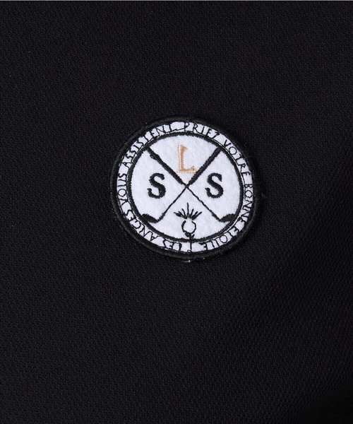 a.v.v(アーヴェヴェ)の「レディースゴルフウエア ラインリブポロシャツ(Tシャツ/カットソー・レディース・ブラック/ホワイト・36/38/40)」の17枚目の写真