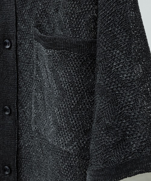 JACQUARD MESH KNIT SHIRT（シャツ/ブラウス）｜WYM LIDNM（ウィム バイ リドム）
