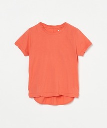 three dots（スリードッツ）の「ジャージーコレット ウォッシュドTシャツ（Tシャツ/カットソー）」