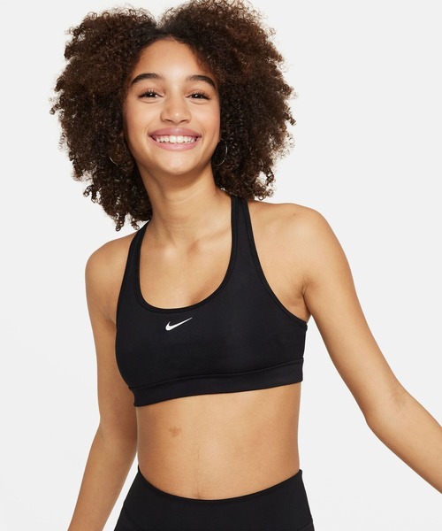 セール】NIKE/ナイキ BRA YTHｶﾞｰﾙｽﾞDFｽｳｯｼｭﾌﾞﾗ FJ7161-010