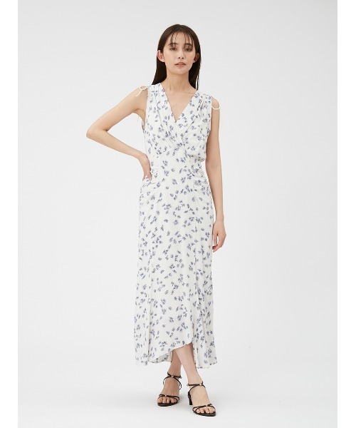 美品 フレイアイディー 24ss ヴィンテージフラワープリント