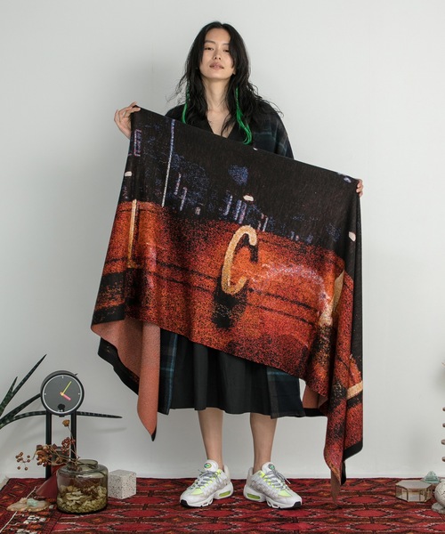Double Exposure Knit Stole（ストール/ショール）｜STOF（ストフ）