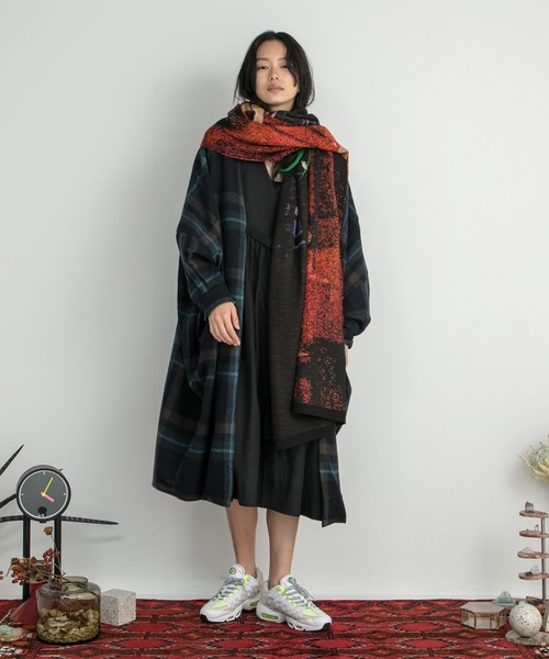 STOF(ストフ)の「Double Exposure Knit Stole(ストール/ショール・メンズ・その他1/その他2/その他3・FREE)」の8枚目の写真