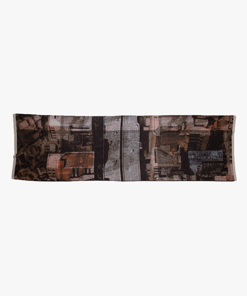 STOF(ストフ)の「Double Exposure Knit Stole(ストール/ショール・メンズ・その他1/その他2/その他3・FREE)」の4枚目の写真