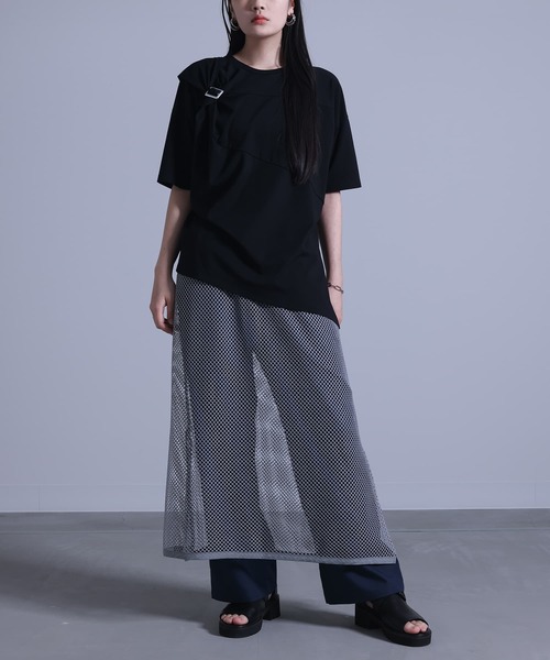 kOhAKU（コハク）の「『クロスベルトデザイン厚底サンダル』（サンダル・レディース・ブラック・L/M/LL）」の11枚目の写真