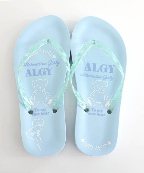 algy(アルジー)の「ALGY ロゴサンダル(サンダル・キッズ・ラベンダー/サックスブルー・18/20/22/24)」の8枚目の写真