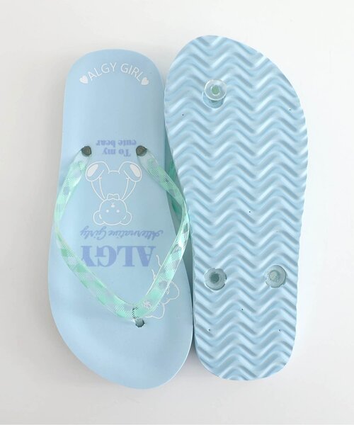 algy(アルジー)の「ALGY ロゴサンダル(サンダル・キッズ・ラベンダー/サックスブルー・18/20/22/24)」の10枚目の写真