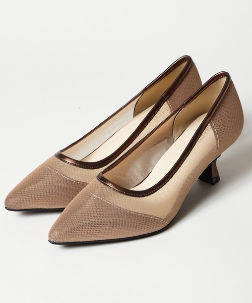 PIPPICHIC メタリック ポインテッド パンプス Futier Land パンプス 「新色追加」Vカットポインテッドフラット