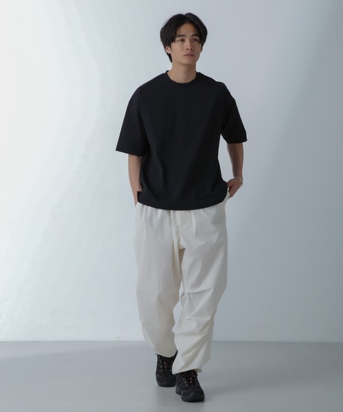 【12月まで】匿名配送　スピッツ　ナノ・ユニバース　ila　フォトTシャツ ラッフルデザインTシャツ | NANO universe（ナノ・ユニバース