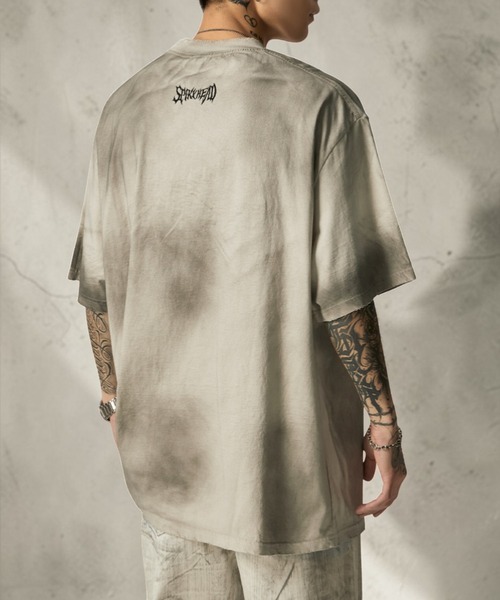 mushwear(マッシュウェア)の「ヴィンテージロゴ オーバーT(Tシャツ/カットソー・メンズ・ホワイト/ブラック・MEDIUM/X-LARGE/LARGE/XX-LARGE)」の10枚目の写真
