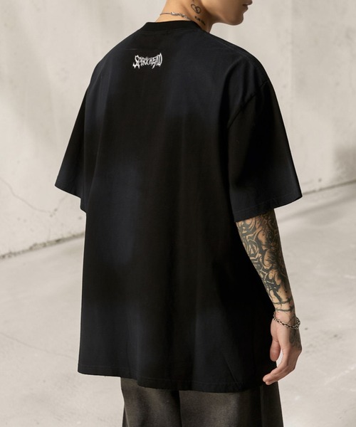 mushwear(マッシュウェア)の「ヴィンテージロゴ オーバーT(Tシャツ/カットソー・メンズ・ホワイト/ブラック・MEDIUM/X-LARGE/LARGE/XX-LARGE)」の13枚目の写真