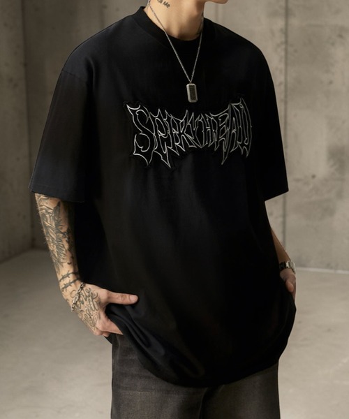 mushwear(マッシュウェア)の「ヴィンテージロゴ オーバーT(Tシャツ/カットソー・メンズ・ホワイト/ブラック・MEDIUM/X-LARGE/LARGE/XX-LARGE)」の15枚目の写真