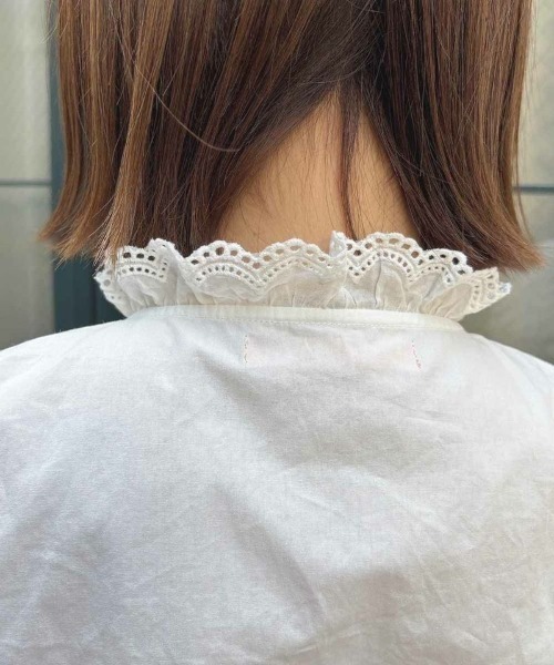 F i.n.t（フィント）の「ビスチェ風コットンレース使いブラウス/fint（シャツ/ブラウス・レディース・オフホワイト/ライトベージュ・FREE）」の6枚目の写真