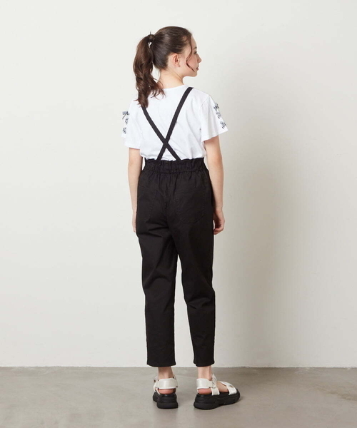 a.v.v（アーヴェヴェ）の「[140-150]サスペンダー付きテーパードパンツ（その他パンツ・キッズ・ブルー/ベージュ/ブラック・140/150）」の12枚目の写真
