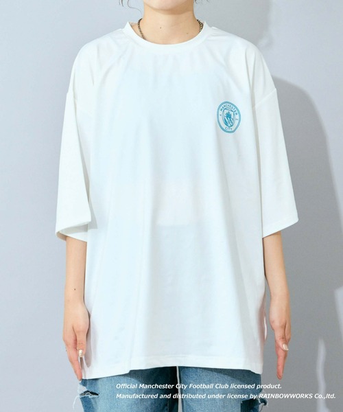 CIAOPANIC TYPY（チャオパニックティピー）の「【WEB限定】【マンチェスター・シティー別注】水陸両用Tee（ラッシュガード・メンズ・ブルー/ネイビー/ホワイト・LARGE/MEDIUM）」の21枚目の写真