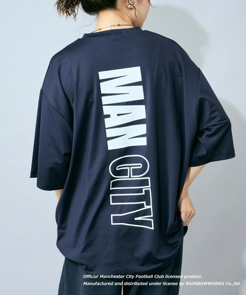 CIAOPANIC TYPY（チャオパニックティピー）の「【WEB限定】【マンチェスター・シティー別注】水陸両用Tee（ラッシュガード・メンズ・ブルー/ネイビー/ホワイト・LARGE/MEDIUM）」の14枚目の写真