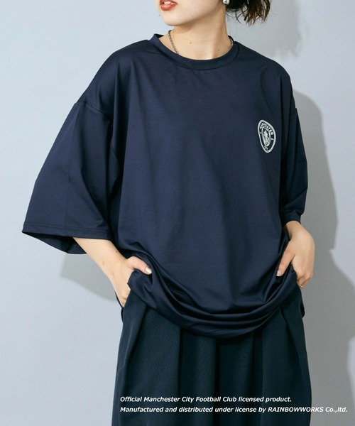 CIAOPANIC TYPY（チャオパニックティピー）の「【WEB限定】【マンチェスター・シティー別注】水陸両用Tee（ラッシュガード・メンズ・ブルー/ネイビー/ホワイト・LARGE/MEDIUM）」の12枚目の写真