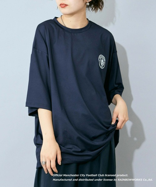 CIAOPANIC TYPY（チャオパニックティピー）の「【WEB限定】【マンチェスター・シティー別注】水陸両用Tee（ラッシュガード・メンズ・ブルー/ネイビー/ホワイト・LARGE/MEDIUM）」の11枚目の写真