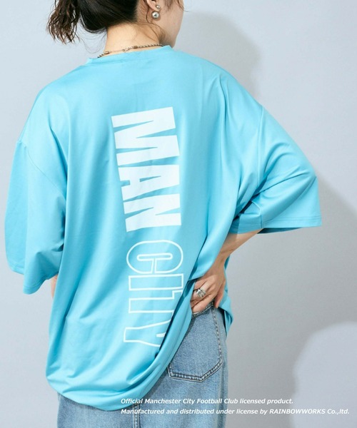 CIAOPANIC TYPY（チャオパニックティピー）の「【WEB限定】【マンチェスター・シティー別注】水陸両用Tee（ラッシュガード・メンズ・ブルー/ネイビー/ホワイト・LARGE/MEDIUM）」の18枚目の写真