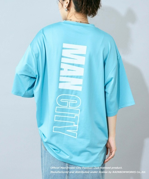 CIAOPANIC TYPY（チャオパニックティピー）の「【WEB限定】【マンチェスター・シティー別注】水陸両用Tee（ラッシュガード・メンズ・ブルー/ネイビー/ホワイト・LARGE/MEDIUM）」の19枚目の写真