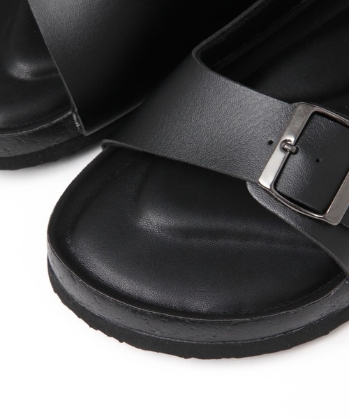 GLOBAL WORK（グローバルワーク）の「らくッションコンフォートサンダル/115466（サンダル・メンズ・ブラック系その他/ブラック・SMALL/MEDIUM/LARGE）」の14枚目の写真