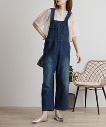 atONE クロスサスペンダーサロペットパンツ