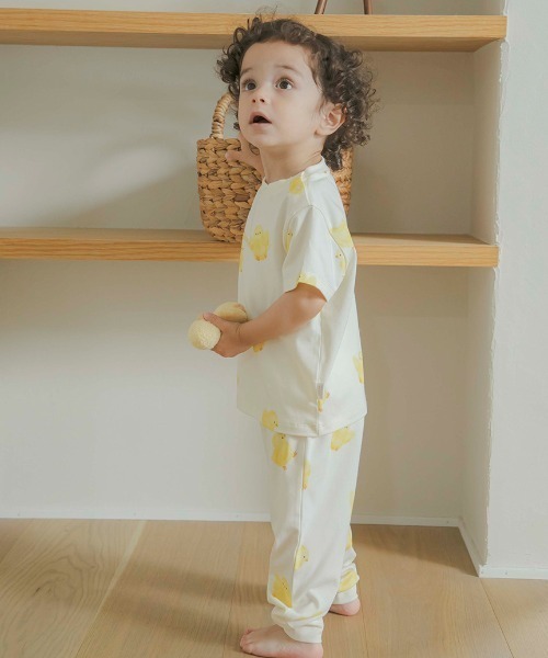 ジェラートピケ　甚平　アヒル　新品未使用品 キッズ 甚平 セット｜ジェラートピケ / gelato pique 2023ギフト