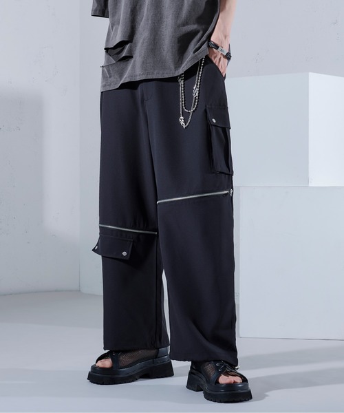 2WAYジップデザインパンツ（その他パンツ）｜Ellno Loset（エルノ